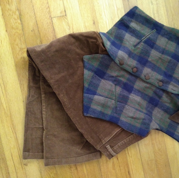 Corduroy Brown Pants - Picture 3 of 4